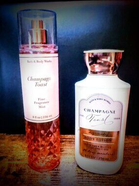 ✨ Bath & Body Works Champagne Toast Set – Mist + Lotion – NEW ✨